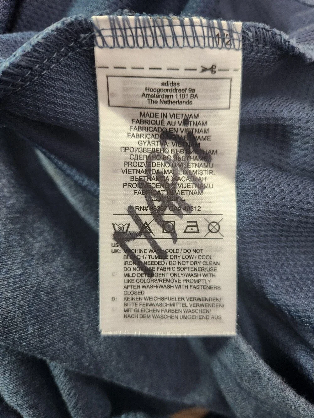Adidas 3-Stripes Quarter-Zip Pullover Sweater